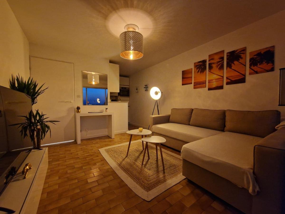 Appartement 1Ere Ligne Piscine Terrasse Au Bord De La Plage Front De Mer Avec 6 Velos Palavas-les-Flots Exterior foto