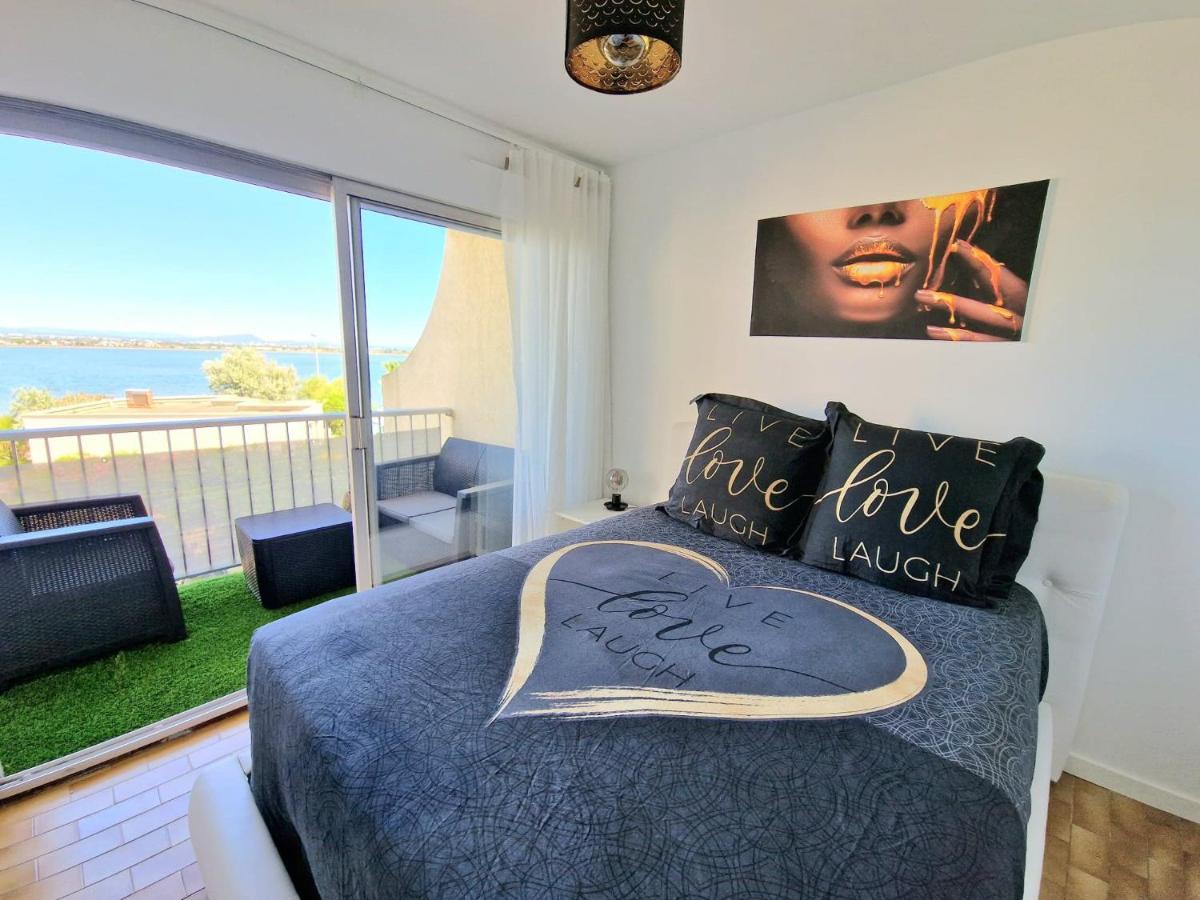 Appartement 1Ere Ligne Piscine Terrasse Au Bord De La Plage Front De Mer Avec 6 Velos Palavas-les-Flots Exterior foto
