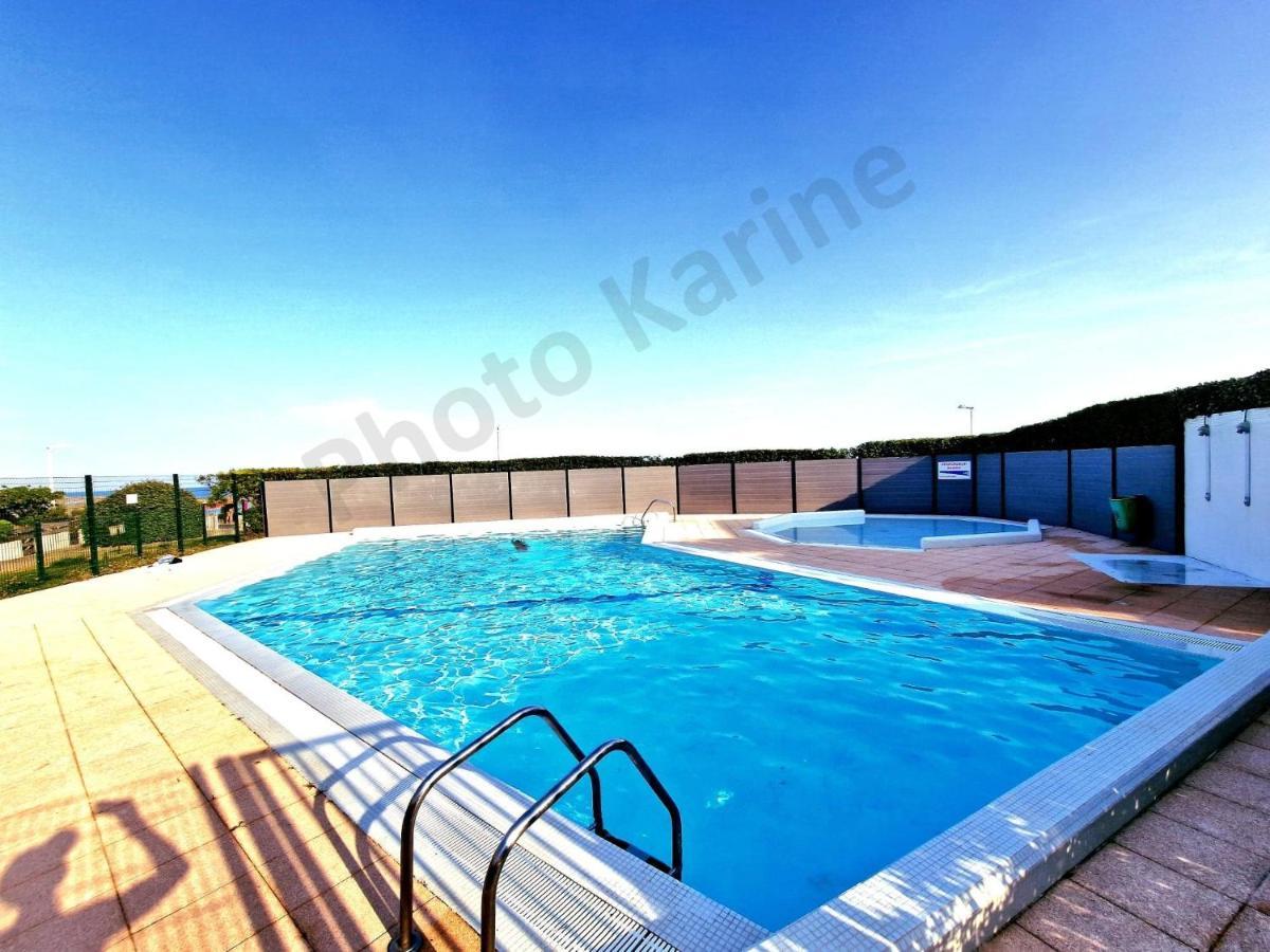 Appartement 1Ere Ligne Piscine Terrasse Au Bord De La Plage Front De Mer Avec 6 Velos Palavas-les-Flots Exterior foto