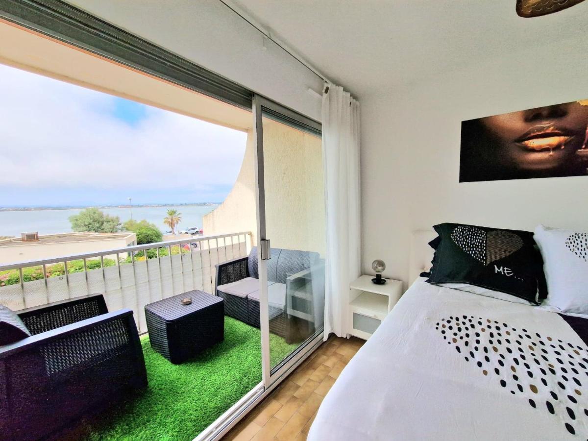 Appartement 1Ere Ligne Piscine Terrasse Au Bord De La Plage Front De Mer Avec 6 Velos Palavas-les-Flots Exterior foto