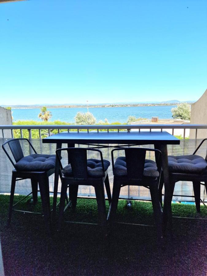 Appartement 1Ere Ligne Piscine Terrasse Au Bord De La Plage Front De Mer Avec 6 Velos Palavas-les-Flots Exterior foto